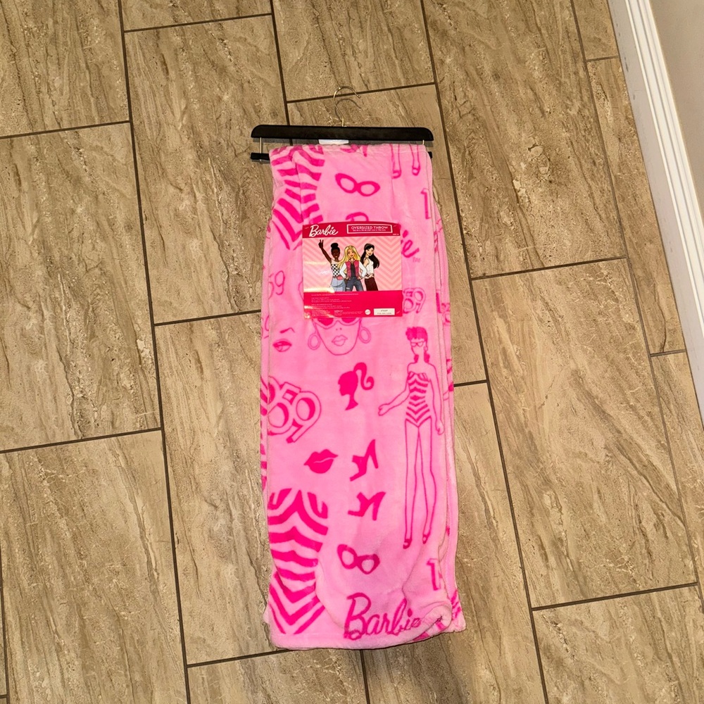 Barbie Blanket NWT